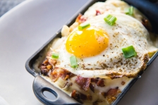 Egg & Cheese Biscuit Skillet