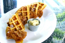 Belgian Waffle & Country-Fried Chicken